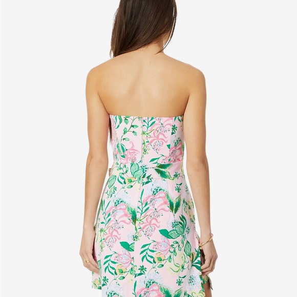 NWT Lilly Pulitzer Kylo Strapless Skirted Romper - Picture 4 of 4